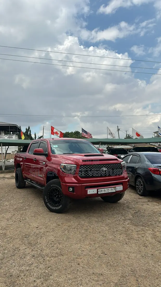 2020 Toyota Tundra Platinum 5.7L V8 4x4 Red - 1