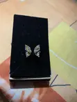Gold Plated Butterfly Promise Ring - 1