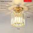 Azbin Luxury E27 Crystal Ceiling Light - 1