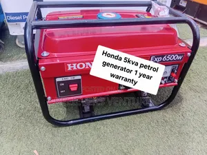 Honda Generator 5kVA - Petrol Power