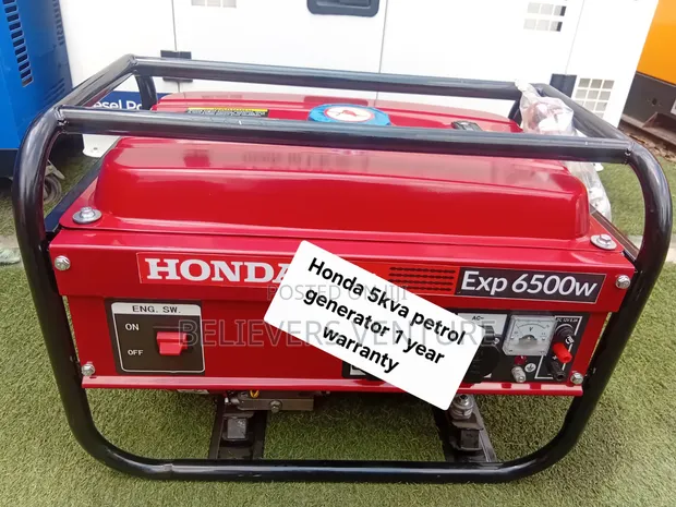 Honda 5kVA Petrol Generator - 1