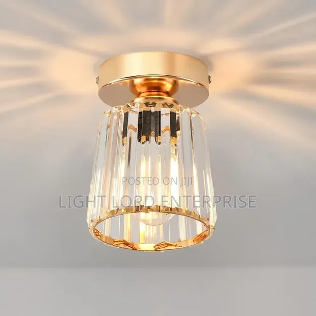 Mazino Crystal Ceiling Light Fixture - 1