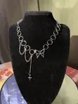 Choker Silver Necklace - 3