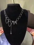 Choker Silver Necklace - 5