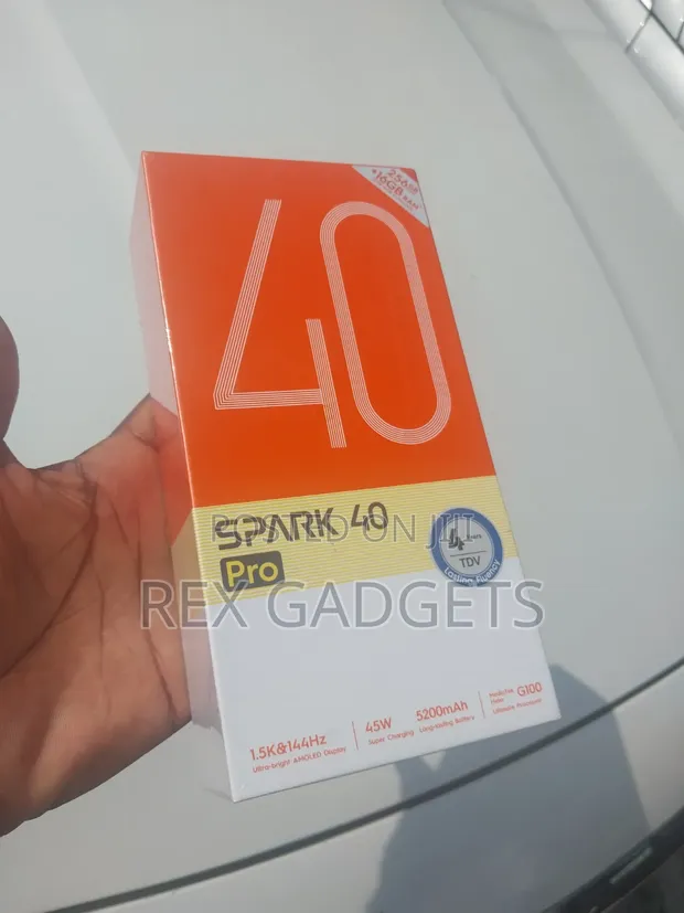 New Tecno Spark 40 Pro 256GB Gray - 1