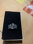 2 Pieces Crown Promise Ring Set - 1