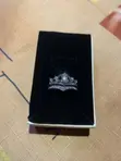 2 Pieces Crown Promise Ring Set - 5
