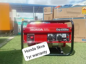 Honda 5.0KVA Petrol Generator - 1 Year Warranty