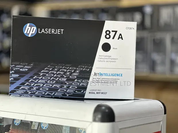 HP 87A Black Toner Cartridge - 1