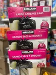 Kirkland Signature Heavy Duty Trash Bags - 1