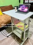 Modern Adjustable Height Desk - Space-Saving Design - 2