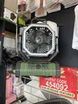 58hr Rechargeable Outdoor Fan with LED Light - 2