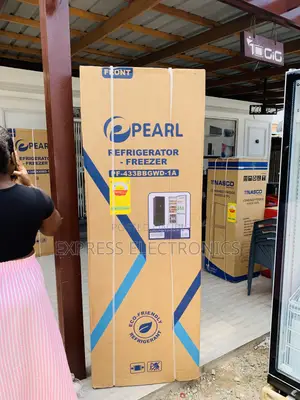 Pearl PF-433bg Double Door Refrigerator with Water Dispenser
