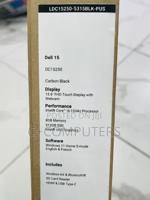 New Dell Inspiron 15 Laptop - 8GB RAM, 512GB SSD