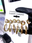 Non-Fade Silver Jewelry Set with Box - 1