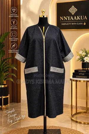 Actuel Denim Shirt Dress