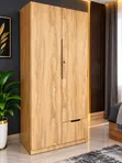 Wardrobe with TV Console - 1