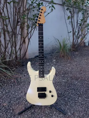 Custom Superstrat Electric Guitar - 1980s Style