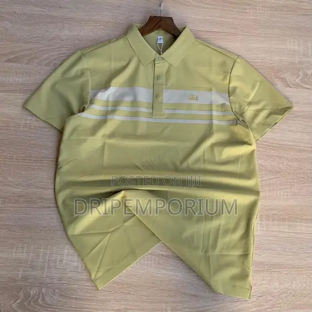 Luxury Zip Polo Shirt - Men's - 1