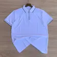 Luxury Zip Polo Shirt - Men's - 2