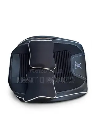 YUNZAN Premium Executive Black Seat Covers