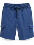 Men's Cotton Shorts with Drawstring - 5