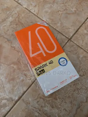New Tecno Spark 40 Pro+ 256GB Black