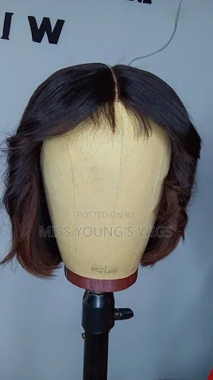 10-Inch Human Hair Bulb Wig