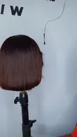 10-Inch Human Hair Bulb Wig - 2