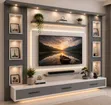 Wood-Mode Latex TV Stand & Mounts - 1