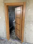 HDF Flush Door with Frame, Lock & Installation - 4