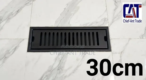 30cm Drain Black T620k-3 - 1