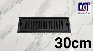 30cm Drain Black T620k-3