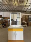 Bathroom Cabinet with Basin and Mirror - 1