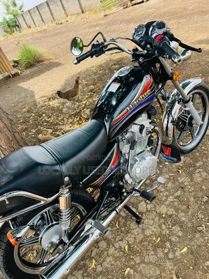 Haojue HJ125-8K 2026 Motorcycle - Black