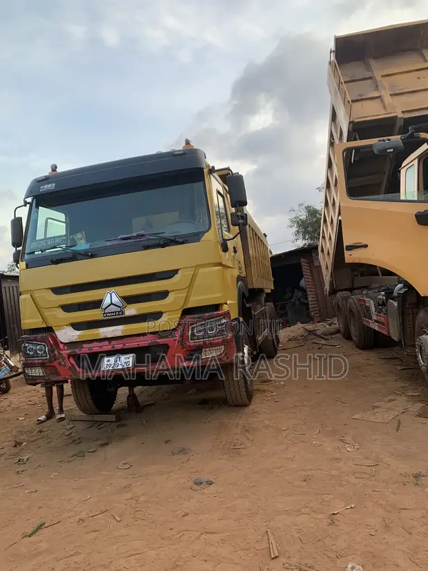 CNHTC Howo Dump Truck - Yellow - 1