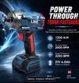 Professional Brushless Impact Wrench (1200Nm) - 1