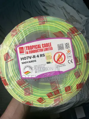 Tropical Cable (TCCL) 4mm HO7V-R
