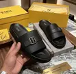 Fendi Classic Slippers - Men's Size 40 - 5
