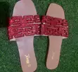 Max Extra Ladies Rhinestone Slide Sandals - Size 40 - 2
