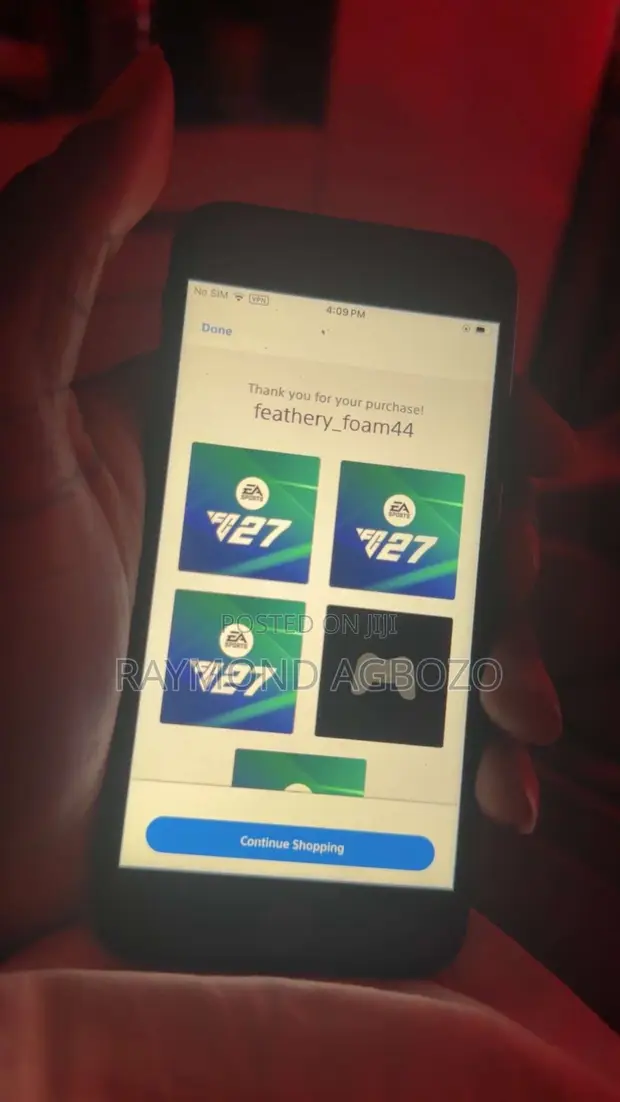 PlayStation Game Account - FC 27 (PS4/PS5) - 1