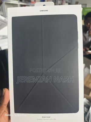 Samsung Galaxy Tab A9+ and A11+ Book Cover - Black