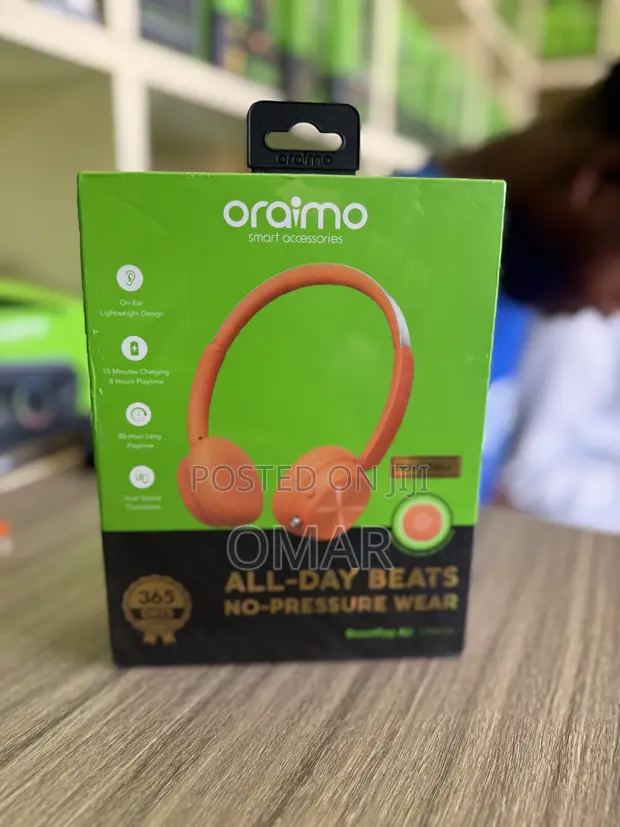 Oraimo BoomPop Air On-Ear Headphones - 1