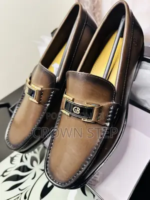 Gianfranco Butteri Loafers - Coffee Leather, Size 44