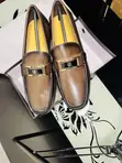 Gianfranco Butteri Loafers - Coffee Leather, Size 44 - 3