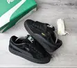 Puma Suede XL All Black Sneakers - 1