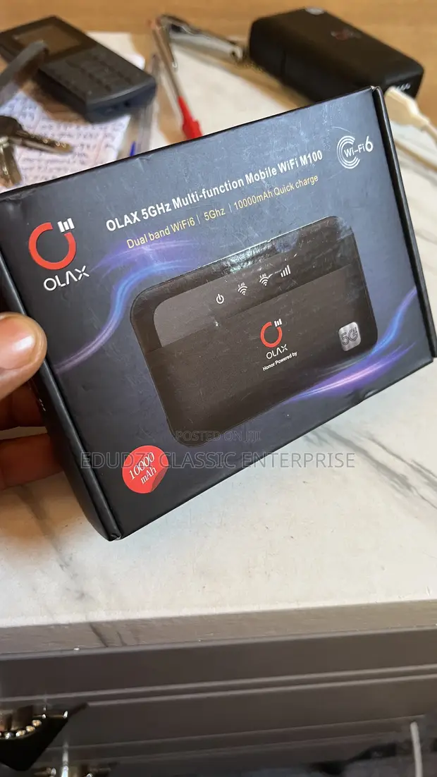 Olax M100 WiFi 6 Mifi - Brand New - 1
