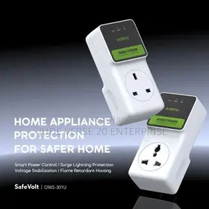 Oraimo Universal Surge Protector for Fridge, TV, Washing Machine, ACs