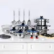 30-Piece Marwa German Stainless Steel Cookware Set - 3