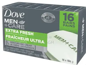 Dove Men+Care Extra Fresh Body Wash - 16 Bars